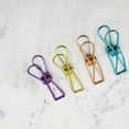 thumbnail image 4 of Ludlz Stainless Steel Assorted Chip Bag Clips Utility Coated Colorful Sealer for Sealing Food - Paper Holder, Clothesline Clip for Laundry Hanging, Kitchen Bags, Multipurpose Clothes Pins, 4 of 7