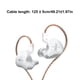 thumbnail image 5 of Audífonos KZ EDX 1 In-ear 3.5mm Jack Estéreo Auriculares con cable Música Deportes Auriculares para juegos, Negro, con micrófono Inevent EL004786-04B, 5 of 7