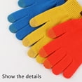thumbnail image 4 of Guantes Térmicos Elásticos con Pantalla Táctil de Invierno para Mujer Forrados de Punto Cálido, 4 of 5
