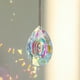 thumbnail image 4 of Xihbxyly Decoración de Cristal con Forma de Ojo, Diseño de Cristal Blanco Brillante, Versátil para Decoración de Interiores y Jardines, Impresionante Reflejo de La Luz Solar, Accesorio Colgante Único, 4 of 6