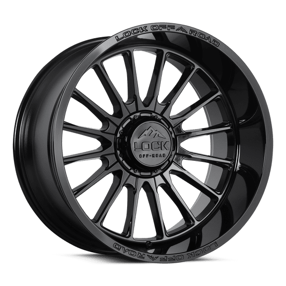 Lock Off-Road Lock Extreme Striker Gloss Black 9-20