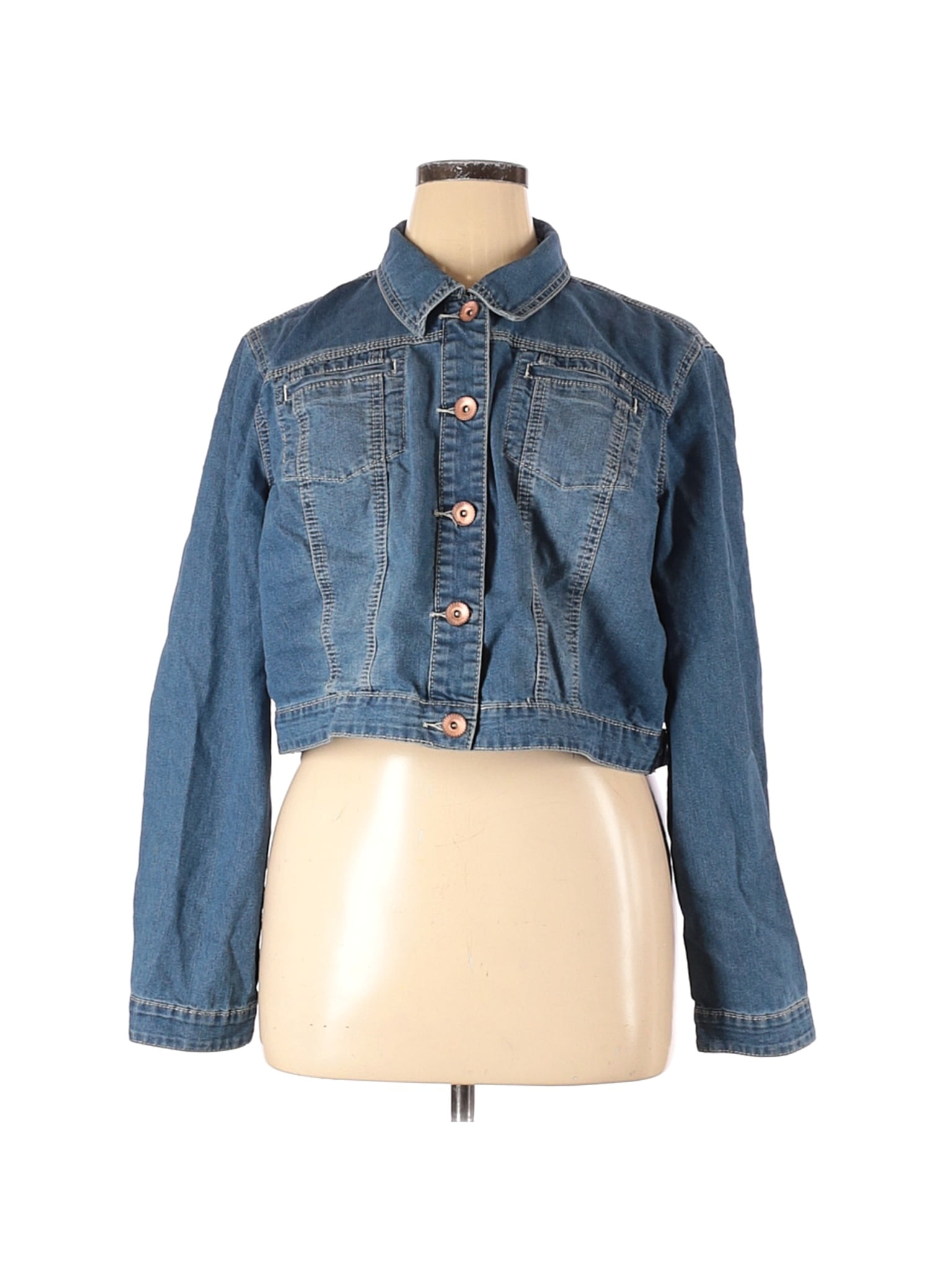 cato blue jean jacket