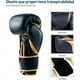 thumbnail image 3 of Guantes de Box Bluelander Negro con Dorado 12 Oz Bluelander BOX-M1-12-NegroDorado, 3 of 5