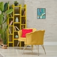 thumbnail image 4 of Stupell Industries Modern Blue Striped Arches Black Framed Giclee Art, 11 x 14, by Pippin Schupbach, 4 of 8