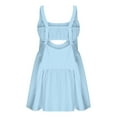 thumbnail image 6 of Dwaogom Women Tennis Dress Sleeveless Workout Mini Dress with Built in Bra and Shorts Cut Out Athletic Outfits, 6 of 8