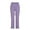 Purple, variant on MDUKONU Women's Fashionable Linen Pants Solid Color Resistant Non See-Through Yellow XL