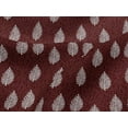 thumbnail image 4 of oneOone Viscose Jersey Fabric Leaves Block Printed Craft Fabric BTY 60 Inch Wide, 4 of 5