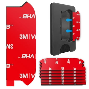 Sticky Adhesive Replacement for Socket Wallet  Base, 6pcs 3M VHB Sticker Pads for Phone Wallet Plus Back