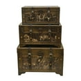 thumbnail image 1 of 3 Piece World Map Trunk Set, 1 of 1