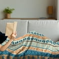 thumbnail image 3 of Ambesonne Blue Polyester Plush Throws 70" x 50", 3 of 5