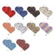 thumbnail image 4 of Minnieouse Pendientes en forma de corazón estilo elegante brillo ostentoso oreja colgante elementos de cuero artificial pendiente para mujeres Ropa, zapatos y accesorios Miscelánea Oro, 4 of 6