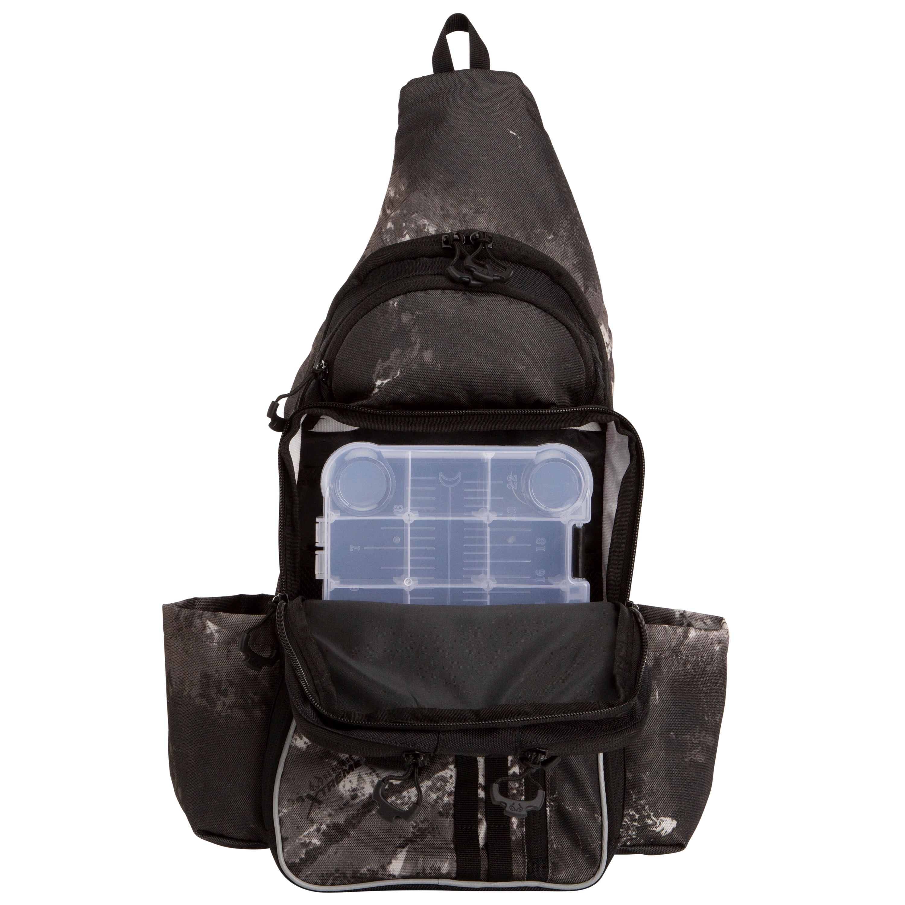Realtree Aspect Fishing Tackle Sling, Midnight, Tackle Backpacks