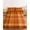 Burnt Orange, Red, variant on Twin Sze Fitted Sheet Set - Green Orange Plaid 2 Piece Bedding Sets 16" Deep Pocket Fitted Sheet with 1 Pillowcase, Fall Check Grids Modern Striped Brushed Microfiber Hotel Luxury Bed Sheets