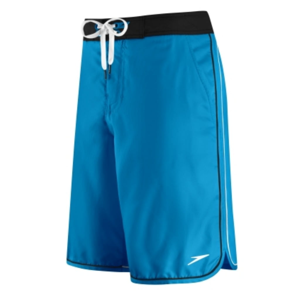 New Men's Speedo Swim Beach Swim Swimming Board Shorts Summer Holidays Blue 