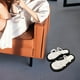 thumbnail image 1 of Sandalias deslizantes para mujer, zapatillas de playa, antideslizantes, para mujer y niña, impermeables, cómodas, con suela, sandalias planas, sandali 36, 1 of 8