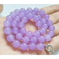 thumbnail image 2 of K-KED Charming! 8/10/12mm Alexandrite Gemstone Round beads Necklace 18-36"AAA-8 mm-32 in, 2 of 5