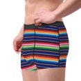 thumbnail image 2 of Picia Mexican Blanket stripes Pattern Men’s Boxer Briefs – Soft & Breathable Underwear, Stretchy & Comfortable Fit, Supportive Pouch Design, Moisture-Wicking-Medium, 2 of 5