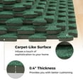 thumbnail image 5 of Costway 50 Pack-200 Sq.Ft. Foam Floor Tiles Interlocking Carpet Tiles with Edge Borders, 5 of 10