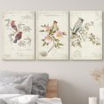 thumbnail image 3 of wall26 Canvas Print Wall Art Set Tropical &amp; Forest Birds with Typography Animals Wildlife Watercolor Modern Art Rustic Colorful Multicolor Pastel for Living Room, Bedroom, Office - 16"x24&qu, 3 of 5