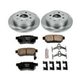 thumbnail image 3 of Power Stop Rear Stock Replacement Brake Pad and Rotor Kit KOE408, 3 of 8