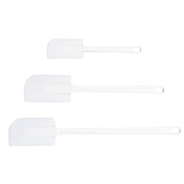 OUNONA 3Ud Raspadores Para Crema Y Pastelería Color Con Agujero Para Colgar