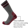 thumbnail image 3 of Calcetines de lana Cerebro Cerebro Merino para hombre, senderismo a media pantorrilla, 3 of 8