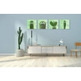 thumbnail image 5 of Abstract Cactus Funny Canvas Wall Art Lovely Cacti Green Plants Picture Artwork for Kids Room Living Room Home Decoration Gift, 5 of 6