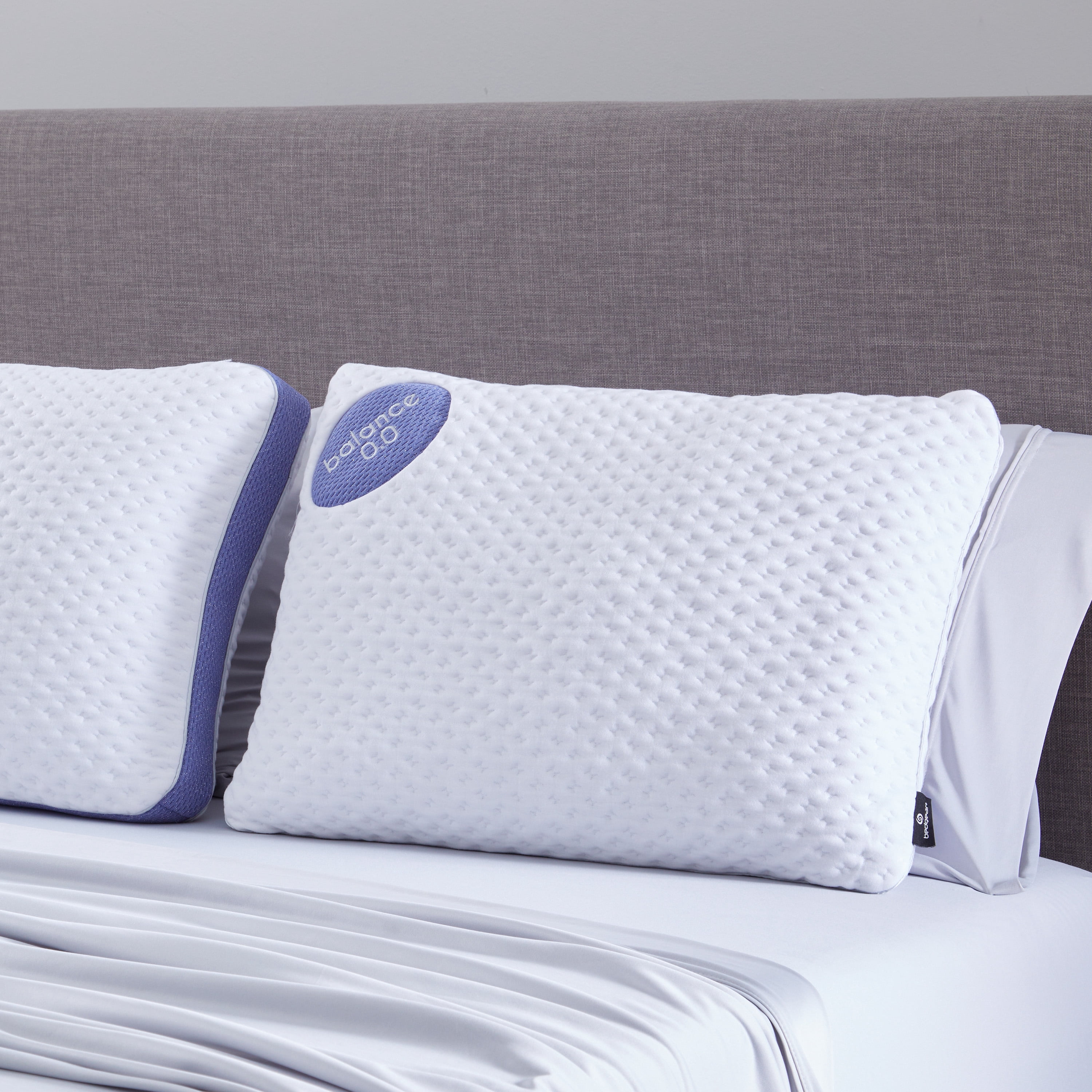 Bedgear Balance Performance Pillow – 0.0 - Moisture Wicking Bed Pillow for All Sleep Positions - Medium Firmness Bed Pillow - Washable Removable Cover