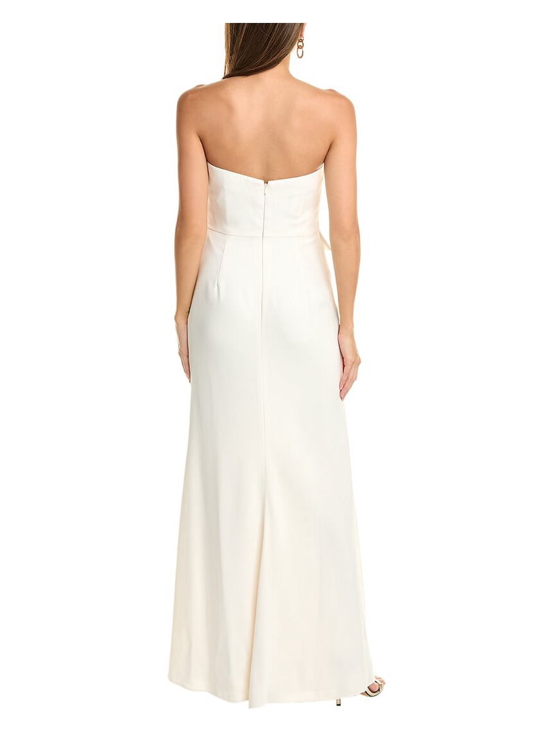 black a line bridesmaid dresses Black Criss Cross Back A-line Bridesmaid Dress