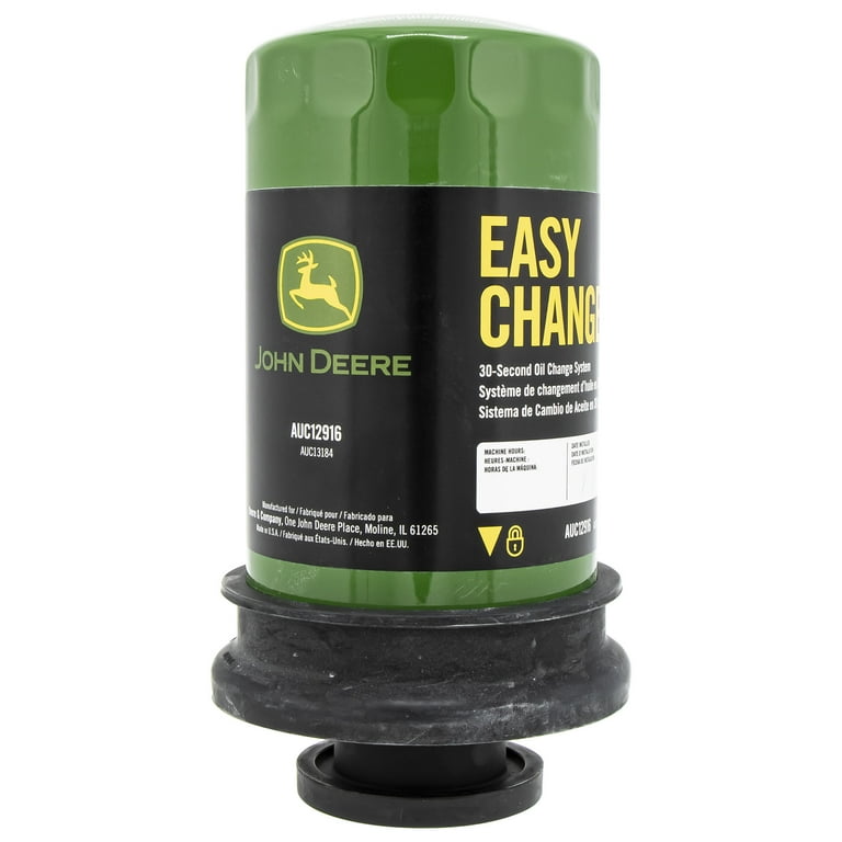 John Deere Quick Engine Oil Change System Easy Change 30 Second AUC12916 Walmart