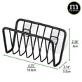 thumbnail image 4 of Soporte para esponjas mDesign Ronde Collection para cocina o baño, 4 of 5