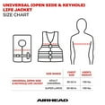 thumbnail image 3 of Airhead 10000-16-A-OR Type II Keyhole Life Vest, Orange, Adult Sleeve, 3 of 3