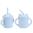 thumbnail image 3 of Taza de Silicona Para Bebé, Asas Gruesas y Duraderas Antideslizantes, Fácil de Agarrar, Taza para Sorber Con Patrón de Panda para Aprendizaje y Abrenamiento, 3 of 7