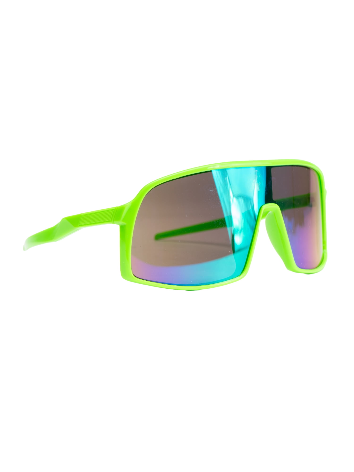 Wonder Nation Boys Wrap Around Frame Sunglass with Green Case