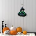 thumbnail image 4 of Diceymbol Halloween Skeleton Witch Pendant Swinging Witch Skull Decor Spooky Manor Party Hanging Ornament 3D Witchcraft Outdoor & Indoor Decoration, 4 of 6