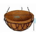 thumbnail image 5 of COIRCRAFT HANGING COCO PLANTERS WITH LINERS NATURAL COLOUR 12 INCH, 5 of 5