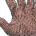 thumbnail image 3 of San Jamar MGA515TP Gant Extra Petit Résistant aux Coupures - Acier Inoxydable, Bracelet Gris, 3 of 5