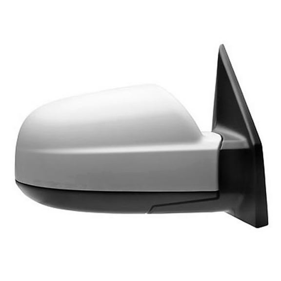 New Aftermarket Passenger Side Right Manual Door Mirror Assembly, 876212H420 fits 2010 Hyundai Elantra Blue Sedan 4-Door