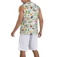 thumbnail image 2 of Sikiie Rabbit And Butterfly Basketball Jersey Reversible Men's Mesh Athletic Sports Shirts Training Practice S-4XLLarge, 2 of 6