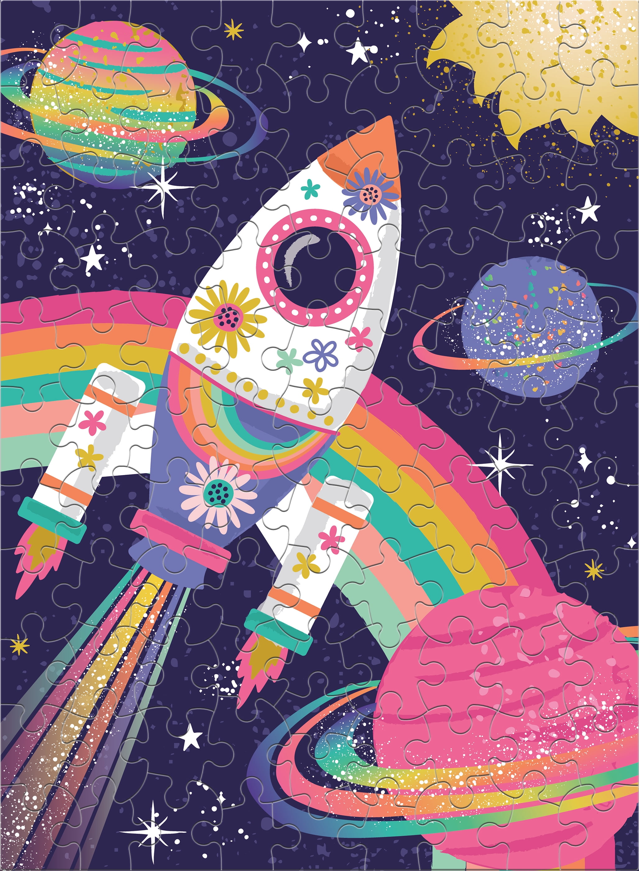 Ceaco Kids Deluxe 100 Piece Lisa Perry Space Dust Glitter
