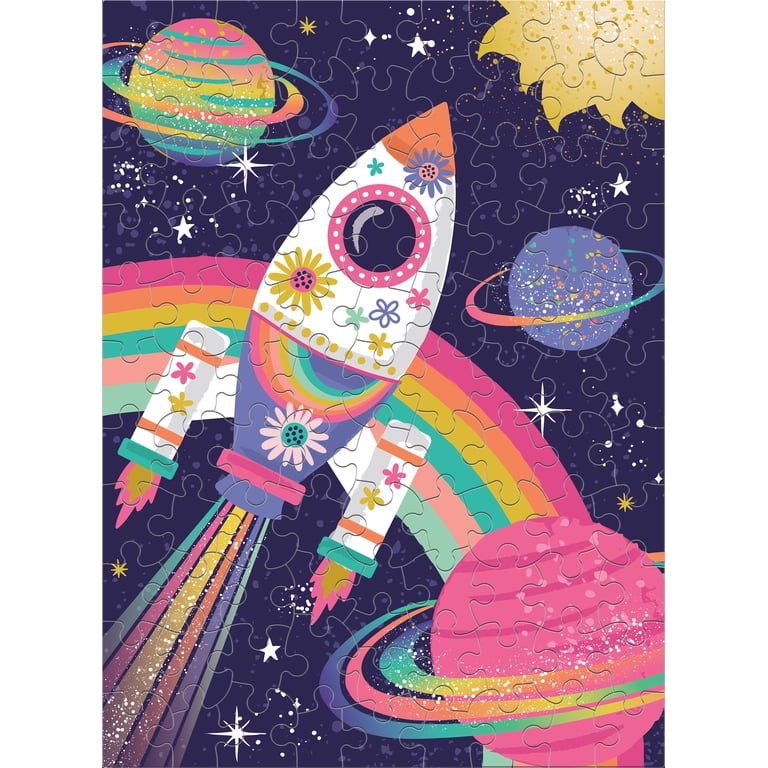 Ceaco Kids Deluxe 100 Piece Lisa Perry Space Dust Glitter