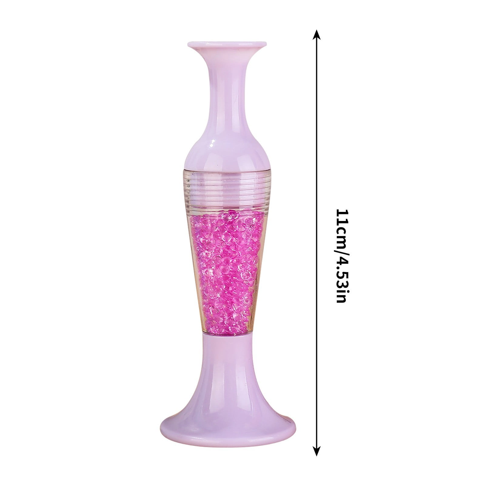 Diamond Tool Pens, Diamond Art Pen Flower Pot Shaped Point Drill Pen Nail Point Pen Diamond Dotting Tool for Nail Art Crafts Making