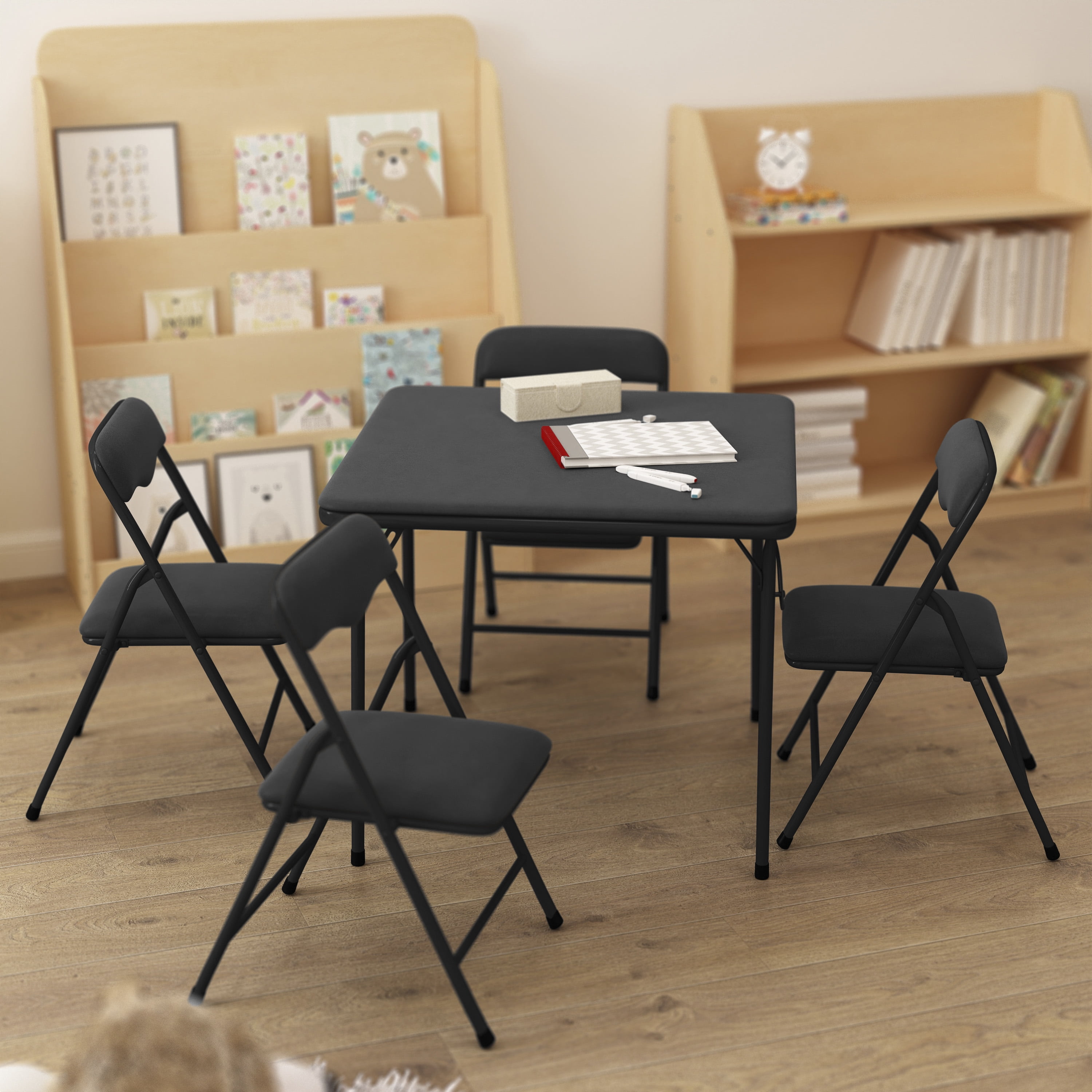 Folding table and 2025 chair set walmart