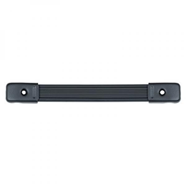 uxcell Speaker Audio Handle Pull Cabinet Grasp Strap Style Spring Steel Insert Handle with Metal End Caps Buckle Black