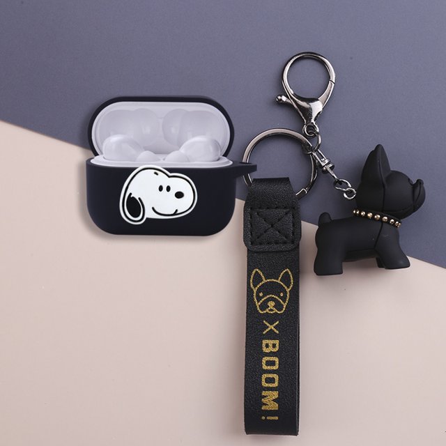 Honor EarBuds 2 Lite Case Cartoon Bear Keychain Pendant Kaws Plush briquettes Honor Earbuds 2SE Silicone Soft Shell Case Katong Pikachu Doraemon Cute Coffee Bear Pendant Honor Earbuds 2 Lite Cover