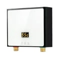 thumbnail image 1 of Instant Water Heater Bathroom Kitchen Wall Mounted Electric Water Heater LCD Temperature Display With Remote Control ,Security Protection Design, 1 of 4