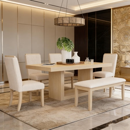 78 extendable pedestal dining table product