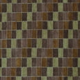 thumbnail image 1 of Ahgly Company Indoor Square Checkered Light Blue Modern Area Rugs, 5' Square, 1 of 4