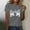Gray, variant on Baseball Mom Shirt for Women Vintage Baseball Graphic Letter Print Mom Shirt Tee Baseball Mama Short Sleeve T-Shirts for Holiday Vacation Travel(Blue,2XL)