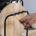 thumbnail image 2 of Étagère de Rangement de Cuisine en Acier Inoxydable - Porte-Planche à Découper et Vaisselle, 2 of 5